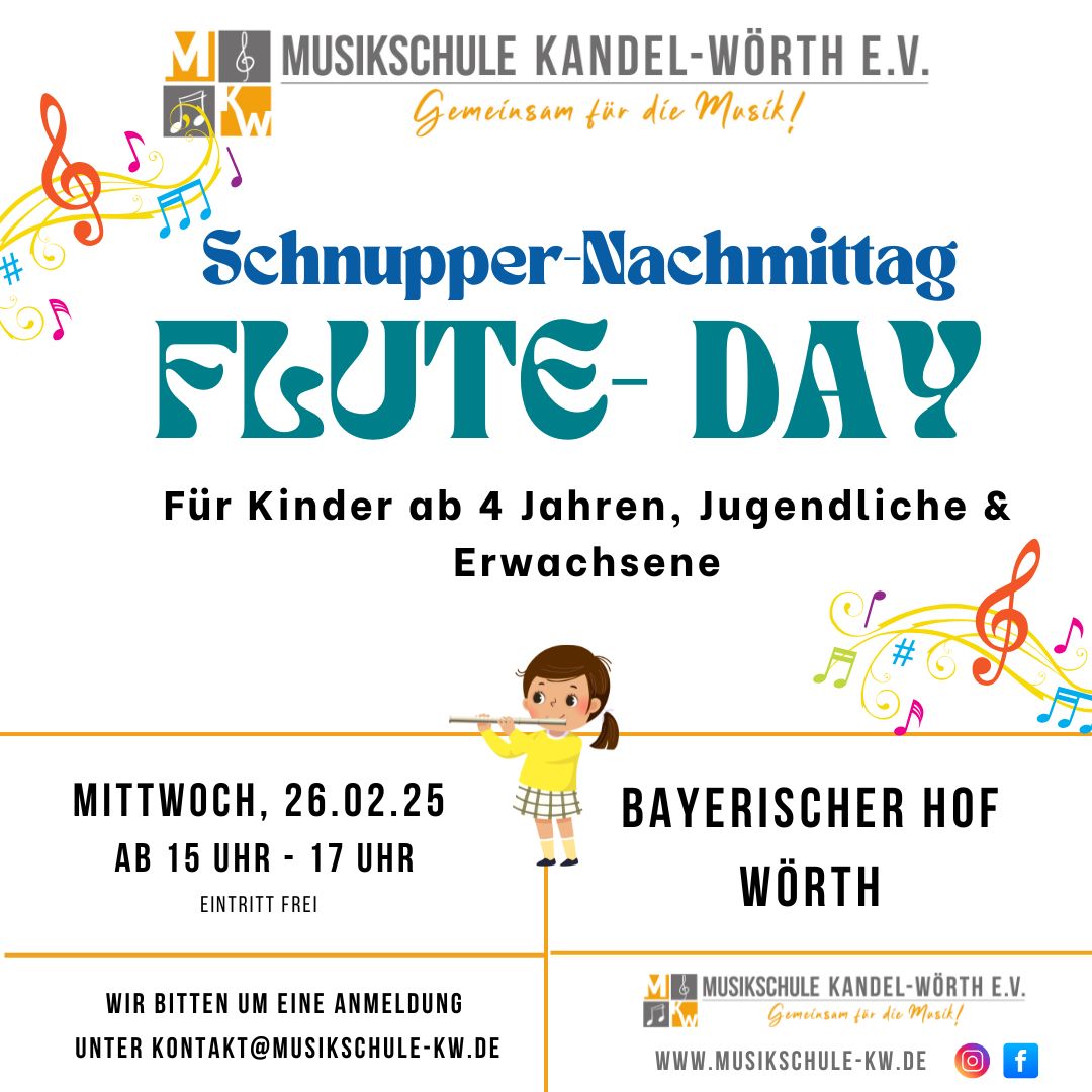 Schnuppertag-Flöte